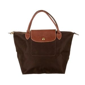 Longchamp Brown Le Pilage Small Tote